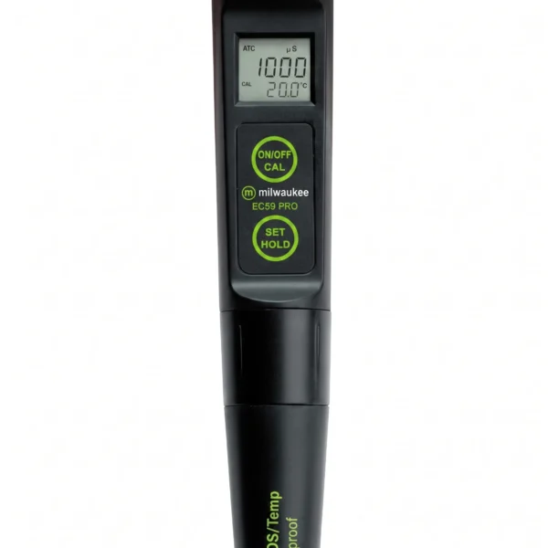 Medidor de CE/TDS y Temperatura de bolsillo económico con ATC EC59 Milwaukee