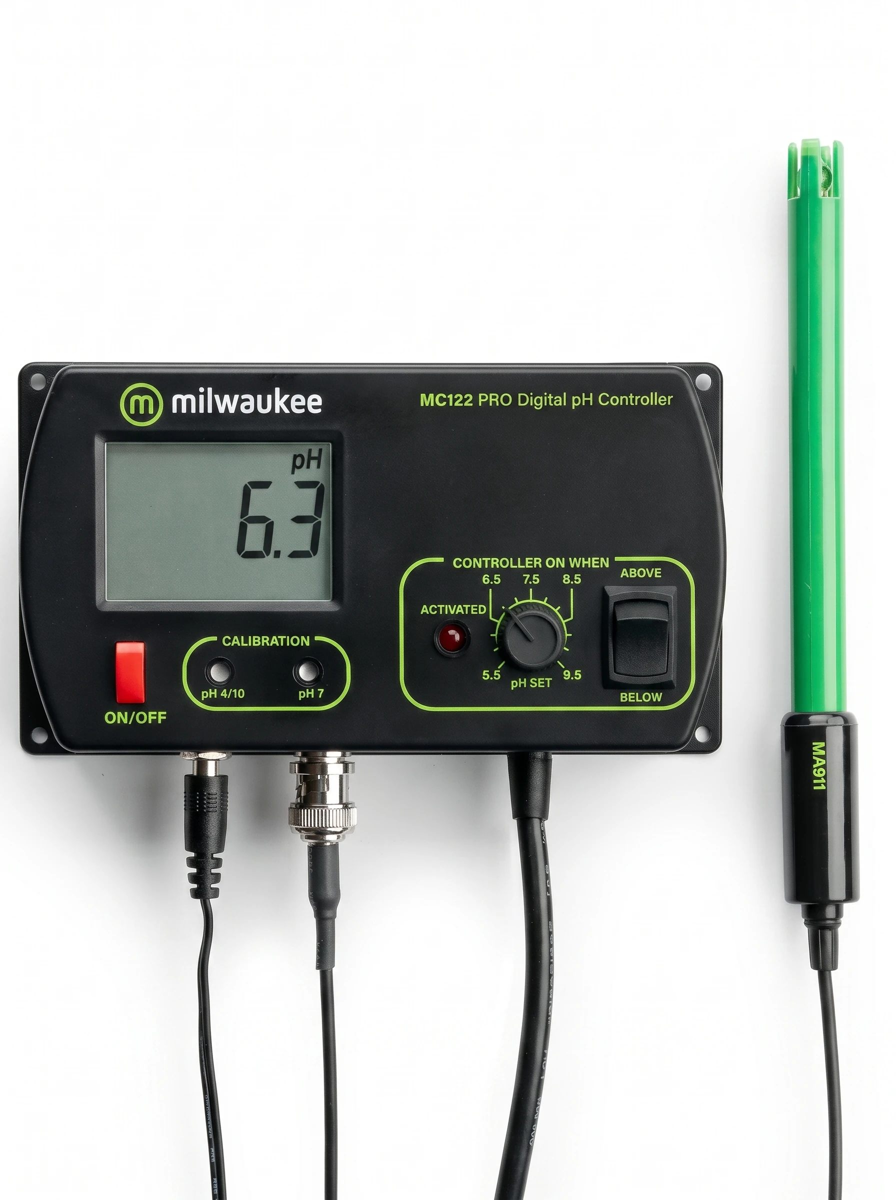 Controlador de pH para línea de proceso MC122 Milwaukee