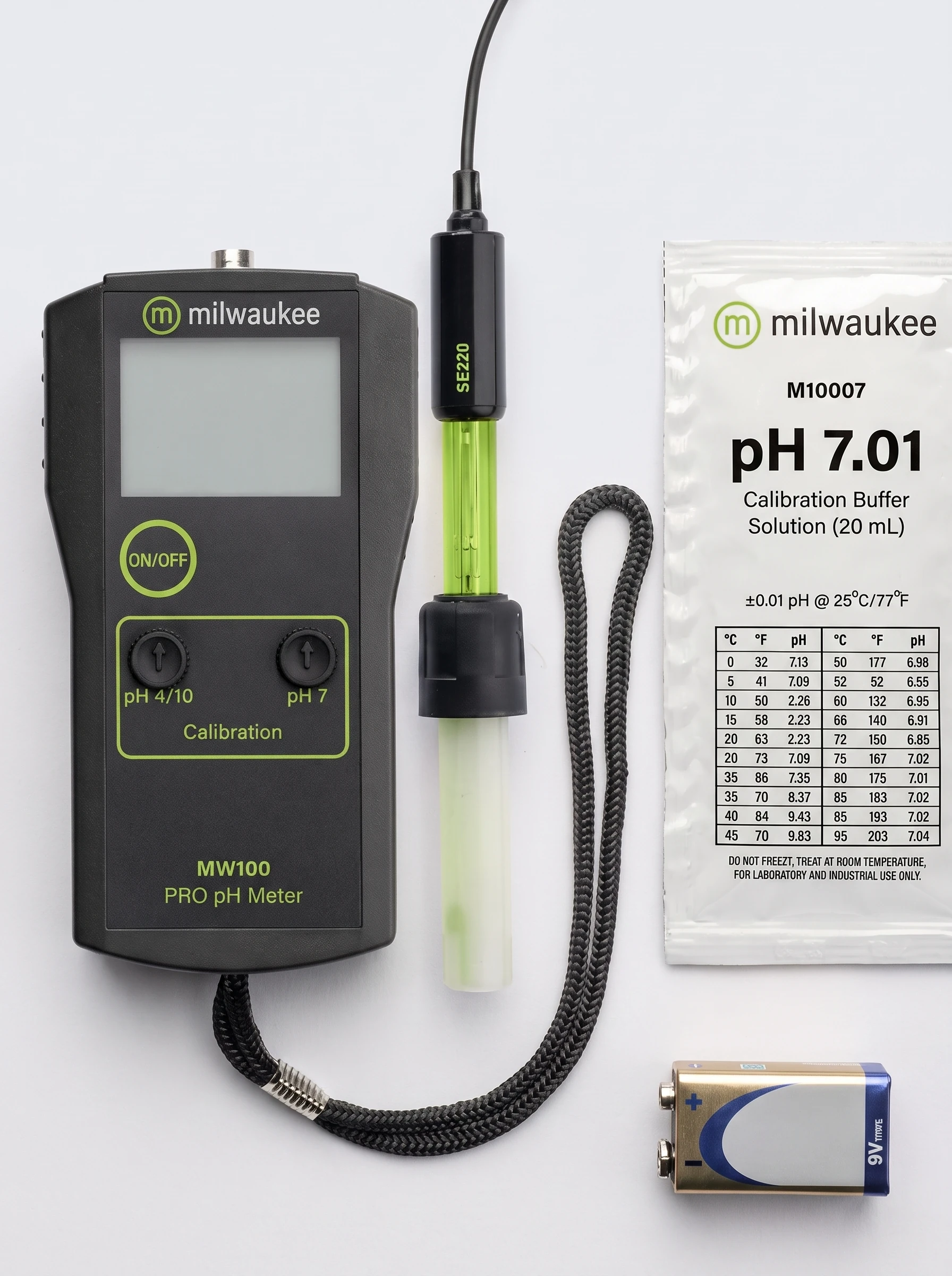 Medidor de pH portatil
