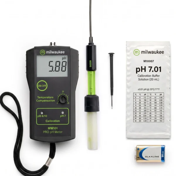Medidor de pH portatil MW100 Milwaukee