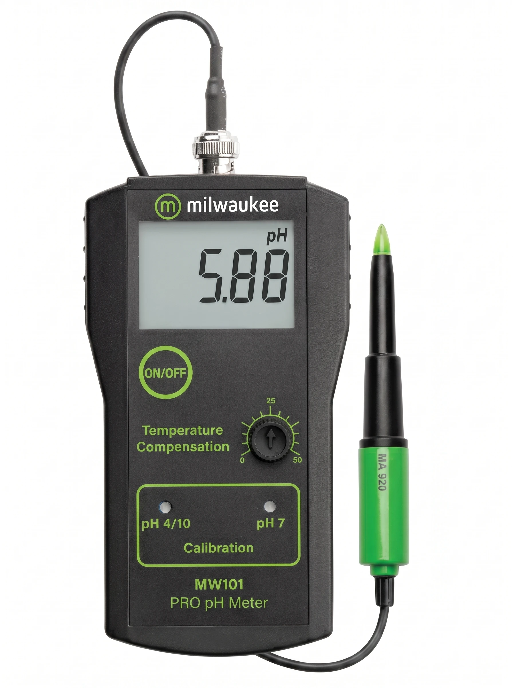 Medidor de pH para suelo portátil MW101-SOIL Milwaukee