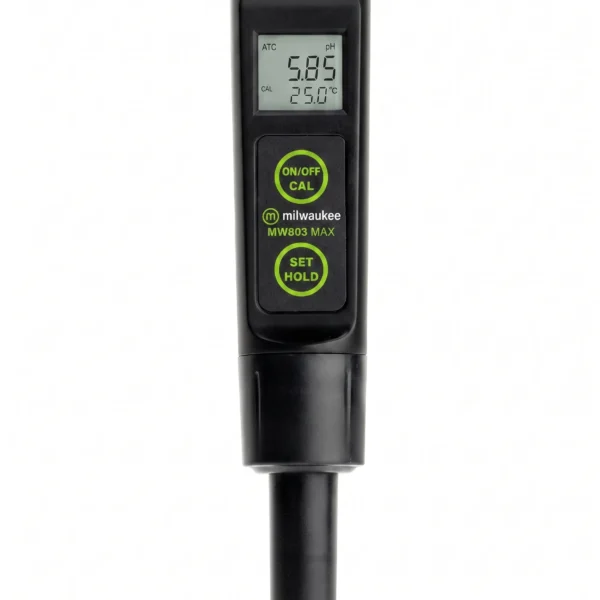 Medidor de pH/EC/TDS y temperatura de bolsillo económico con ATC resistente al agua MW803 Milwaukee