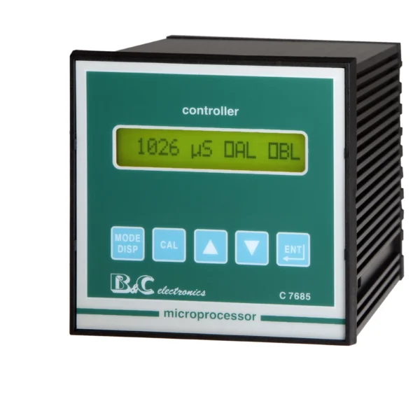 Analizador / Controlador de Conductividad y Resistividad C 7685 B&C Electronics