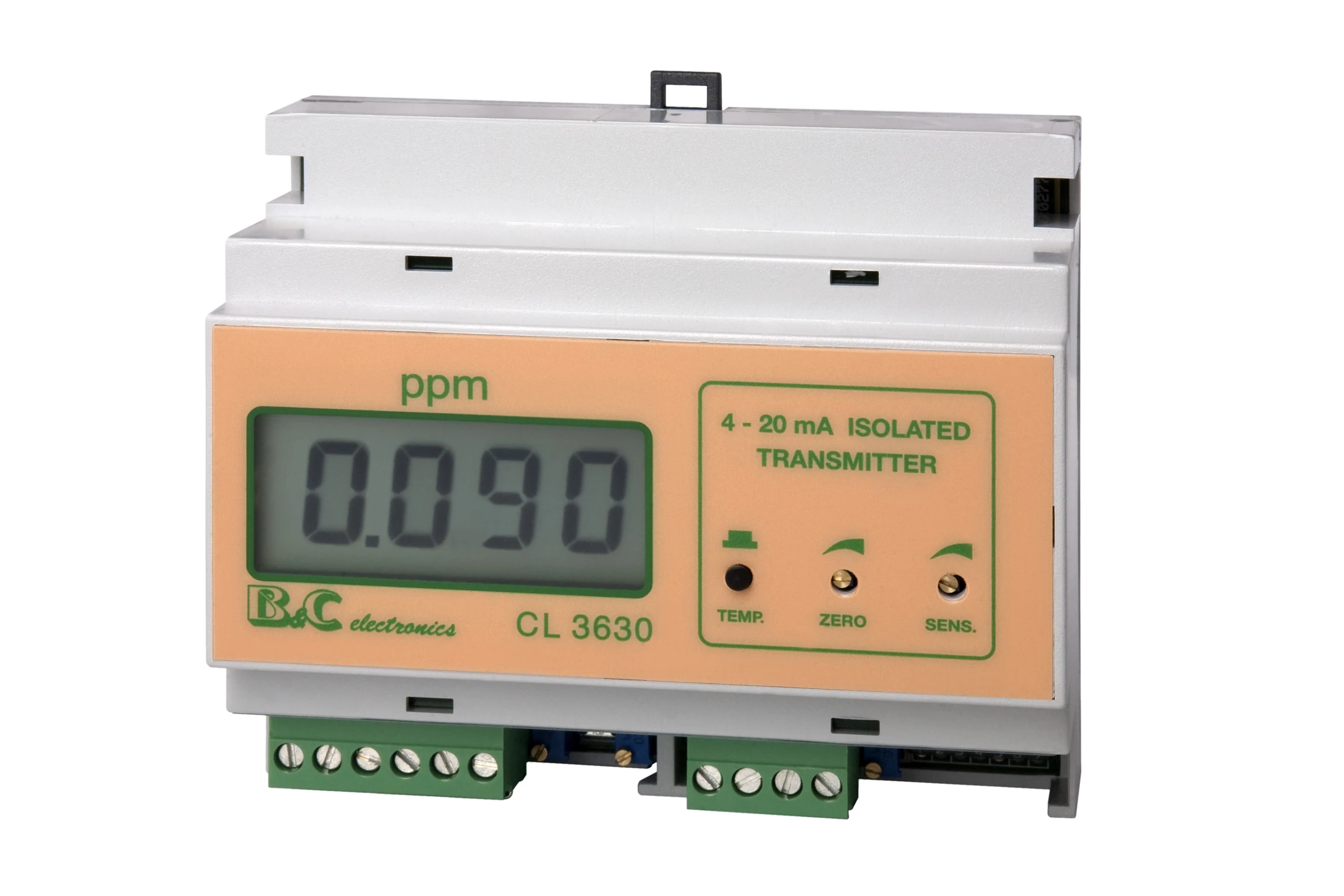 Transmisor de Cloro, Dióxido de Cloro y Ozono CL 3630 B&C Electronics