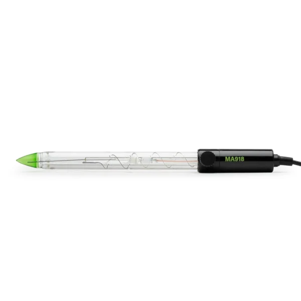 Electrodo de pH de vidrio rellenable MA918B/1