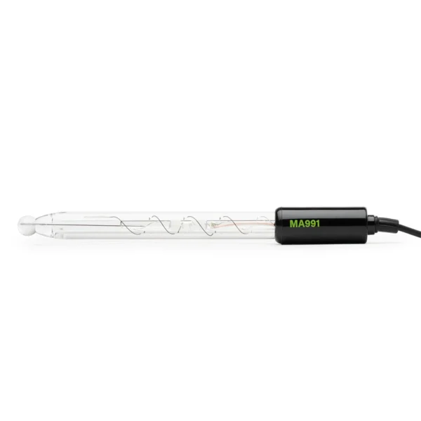 Electrodo de pH de vidrio con cable de 1 metro MA991B/1 Milwaukee