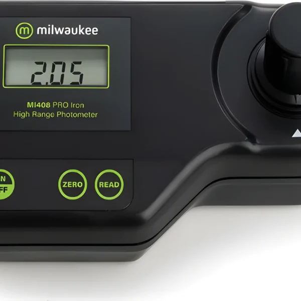 Fotómetro de hierro de rango alto MI408 Milwaukee