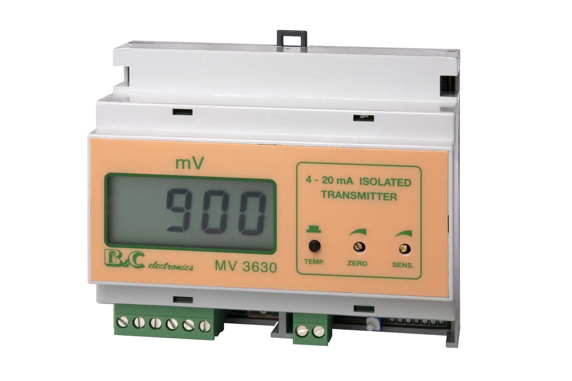 Transmisor de Óxido-Reducción (ORP) MV 3630 B&C Electronics