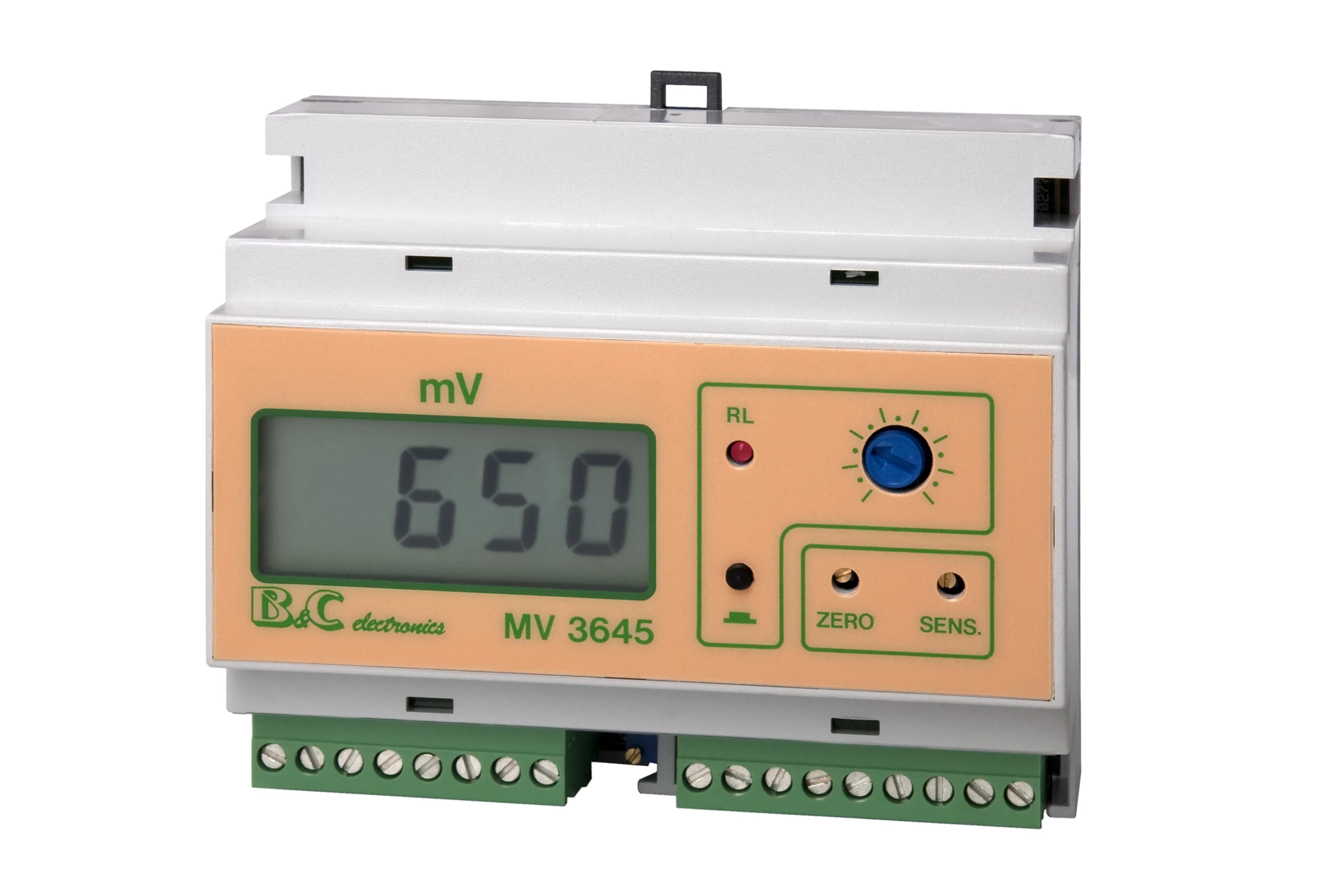 Controlador/Transmisor de Óxido-Reducción (ORP) MV 3645 B&C Electronics